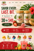 32oz BULK | Loaded Tea To Go At Home ( ZERO Sugar ) Fills 32 Oz | Keto Friendly Full of flavor Nutrition + ENERGY | Sugar Free Teas