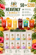 50 Pack | Mega Loaded Tea To Go At Home ( ZERO Sugar ) Fills 32 Oz | Keto Friendly Full of flavor Nutrition + ENERGY | Sugar Free Teas